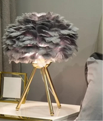 Lampe de chevet a plume - Vignette | Aura Douce 