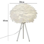 Lampe de chevet a plume - Vignette | Aura Douce 