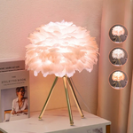 Lampe de chevet a plume - Vignette | Aura Douce 