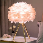 Lampe de chevet a plume - Vignette | Aura Douce 