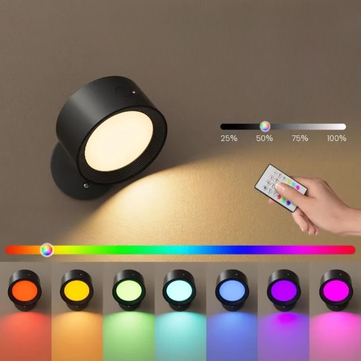 Lampe de chevet a telecommande
