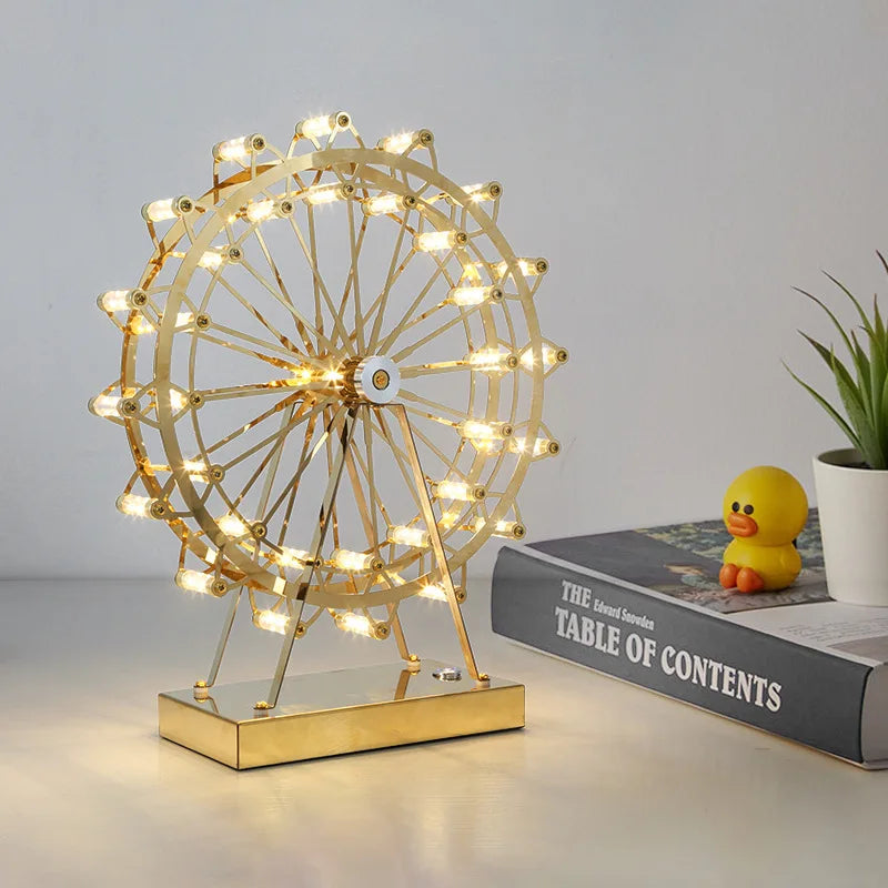 Lampe de chevet acier
