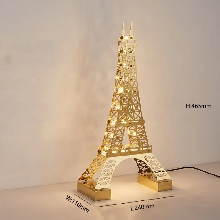 Lampe de chevet acier