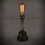 Lampe de chevet acier noir - Vignette | Aura Douce 