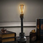 Lampe de chevet acier noir - Vignette | Aura Douce 