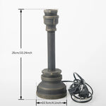 Lampe de chevet acier noir - Vignette | Aura Douce 