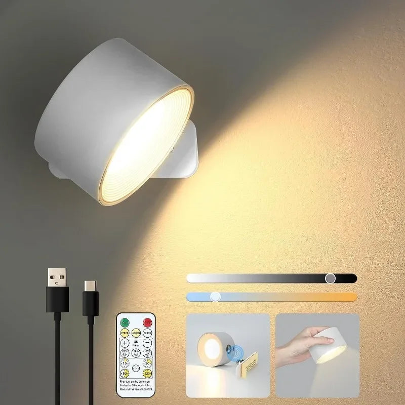 Lampe de chevet aimanté