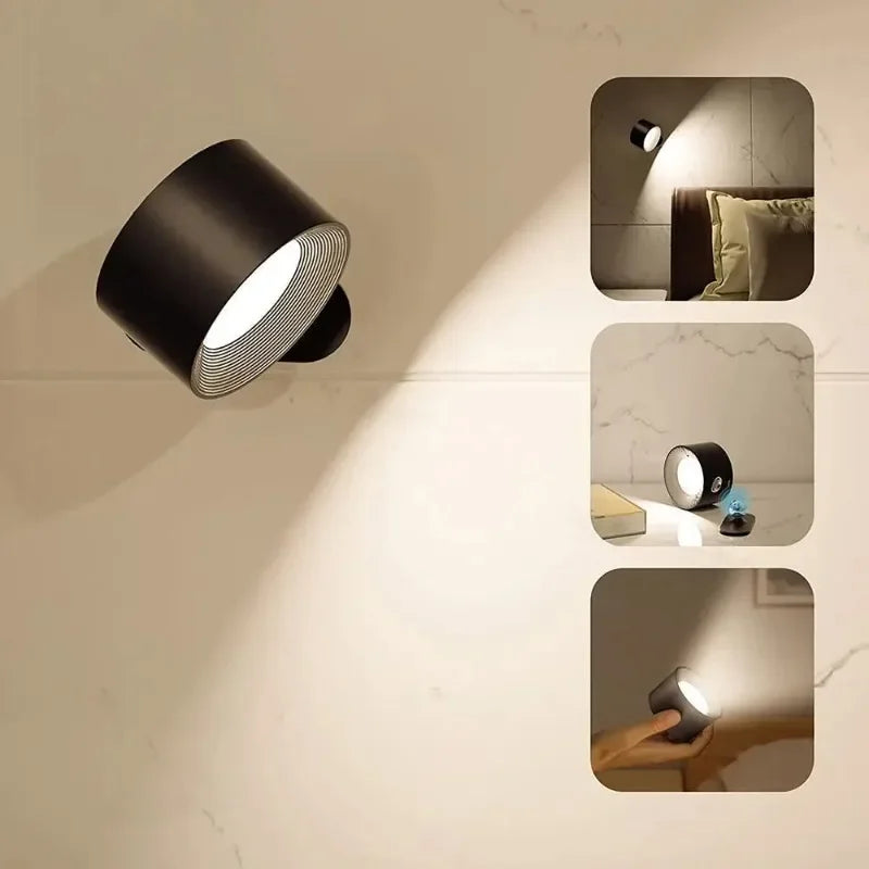 Lampe de chevet aimanté
