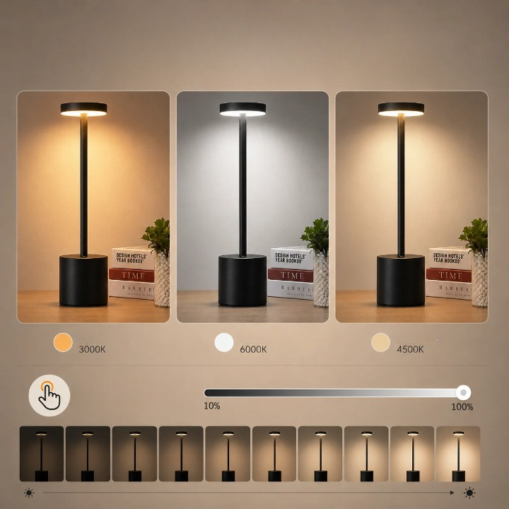 Lampe de chevet allumage au toucher