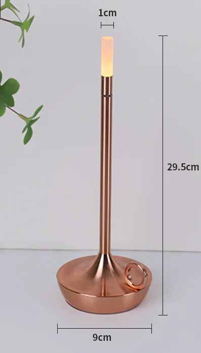 Lampe de chevet aluminium
