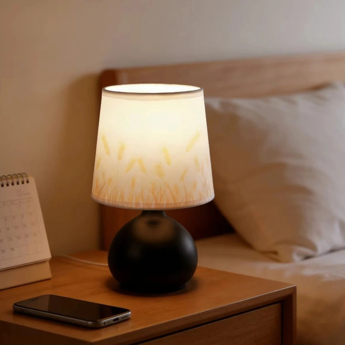 Lampe de chevet ambiance zen