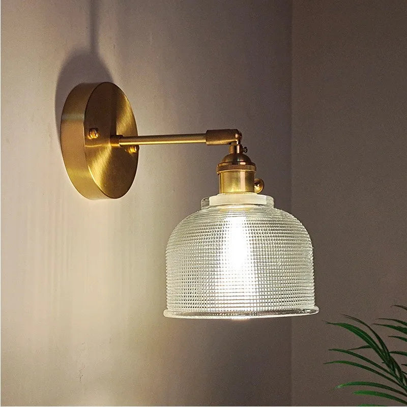 Lampe de chevet ancienne cuivre