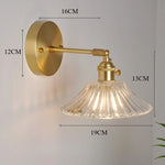 Lampe de chevet ancienne cuivre - Vignette | Aura Douce 