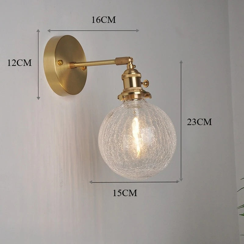 Lampe de chevet ancienne cuivre