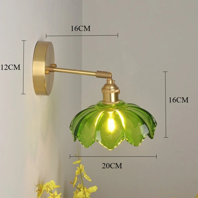 Lampe de chevet ancienne cuivre