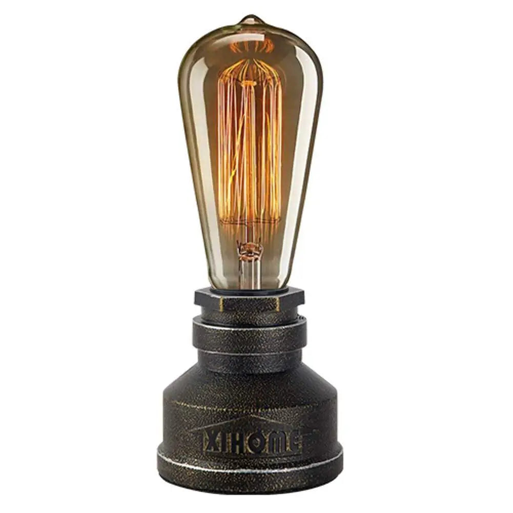 Lampe de chevet ancienne en bronze