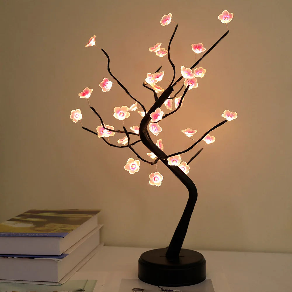 Lampe de chevet arbre