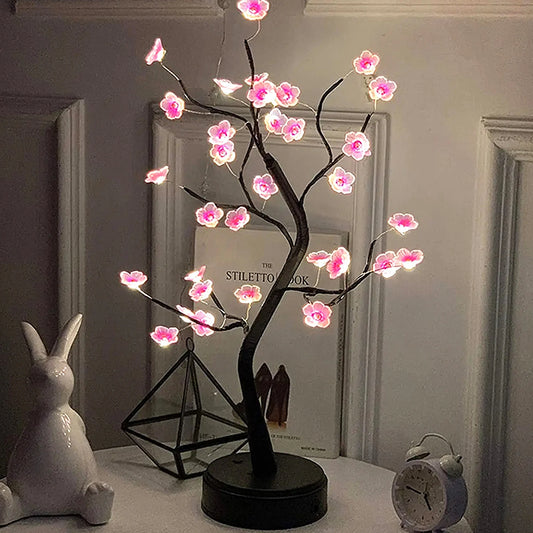 Lampe de chevet arbre lumineux