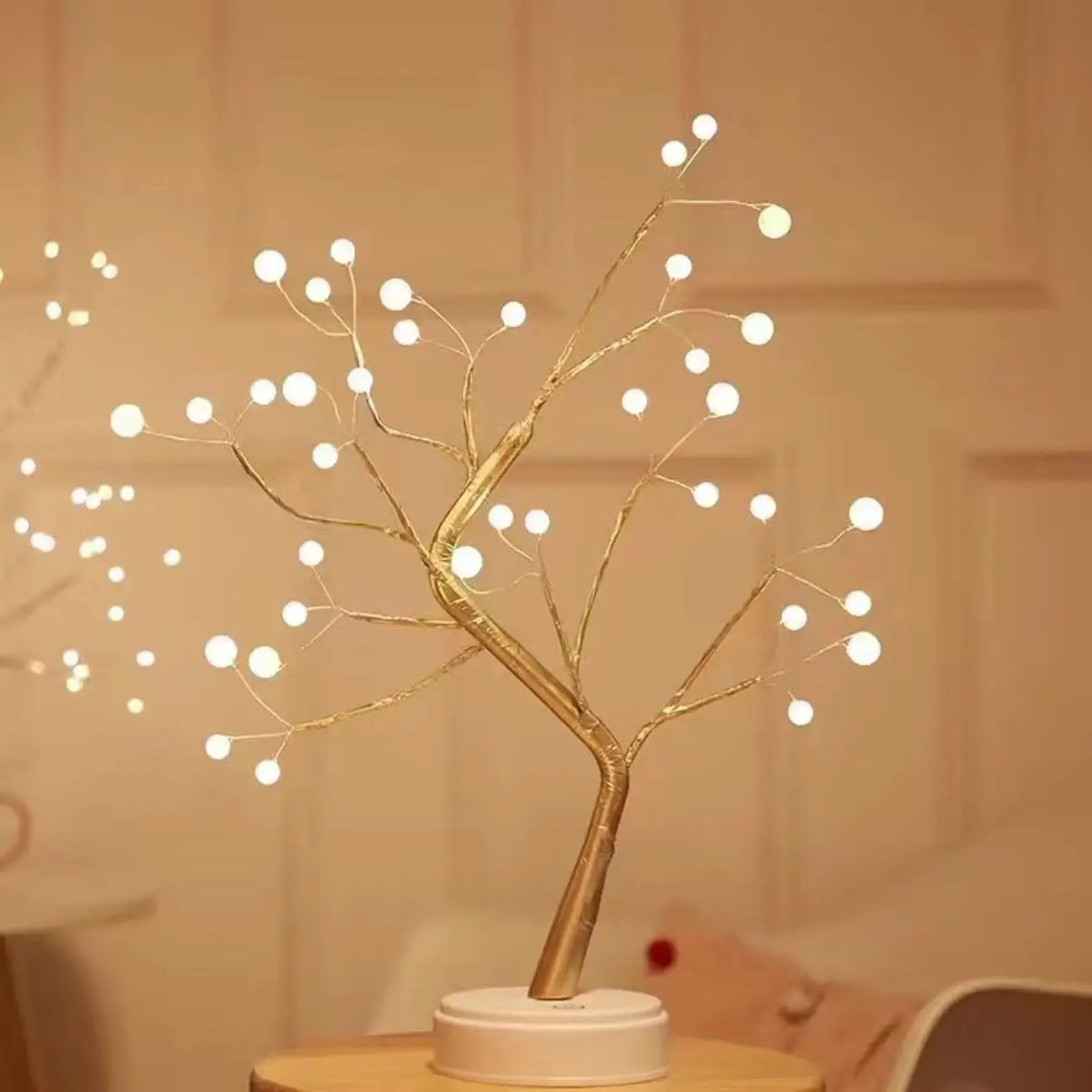 Lampe de chevet arbre lumineux