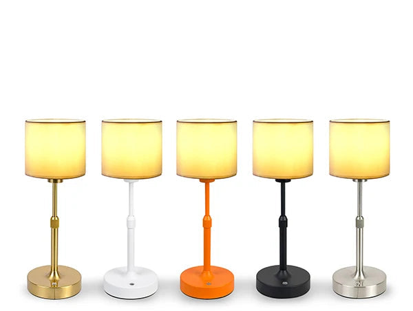Lampe de chevet argent