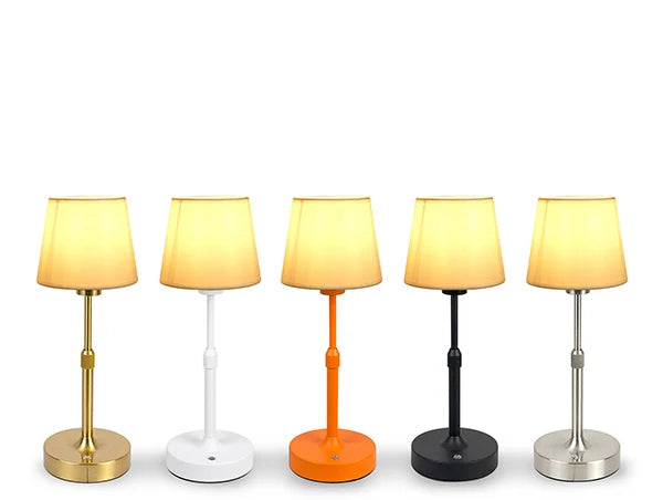 Lampe de chevet argent