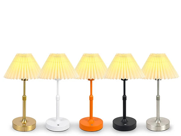 Lampe de chevet argent