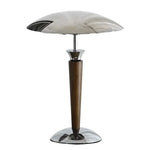 Lampe de chevet argenté design - Vignette | Aura Douce 