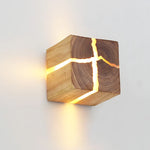 Lampe de chevet artisanale en bois - Vignette | Aura Douce 