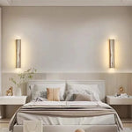 Lampe de chevet artisanale en bois - Vignette | Aura Douce 