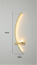 Lampe de chevet au mur - Vignette | Aura Douce 