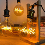 Lampe de chevet avec ampoule filament - Vignette | Aura Douce 