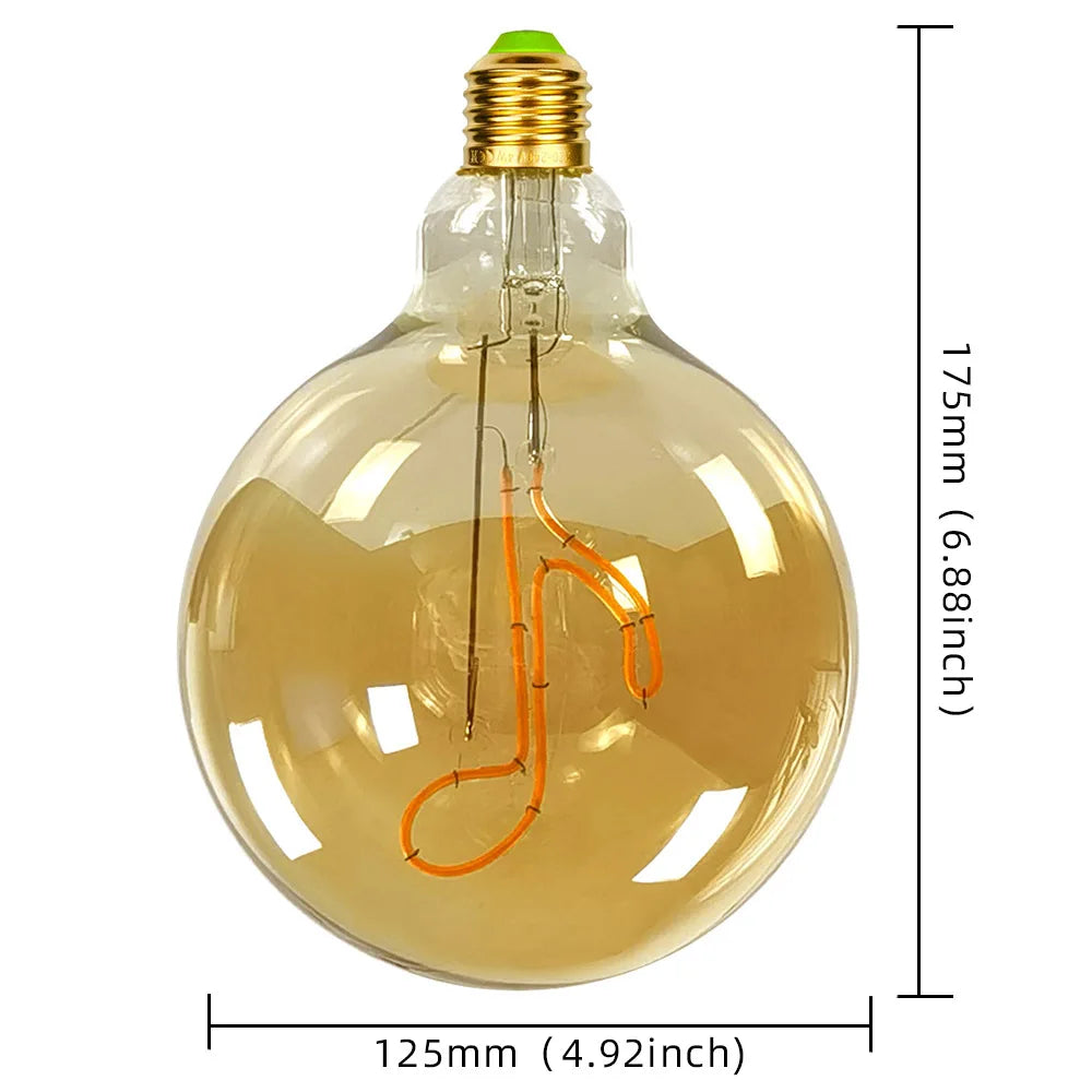 Lampe de chevet avec ampoule filament