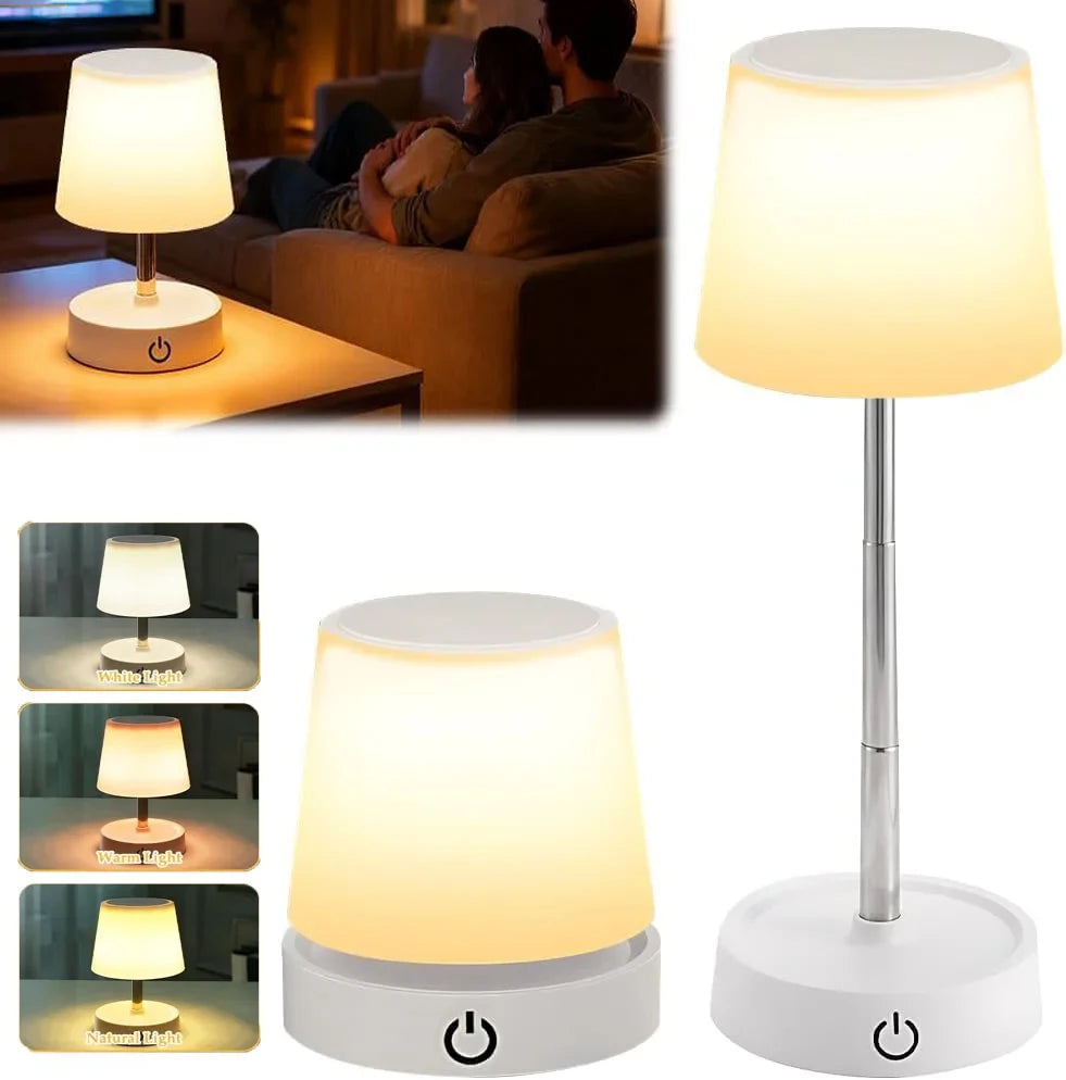 Lampe de chevet avec batterie