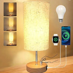 Lampe de chevet avec chargeur - Vignette | Aura Douce 
