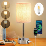 Lampe de chevet avec chargeur - Vignette | Aura Douce 