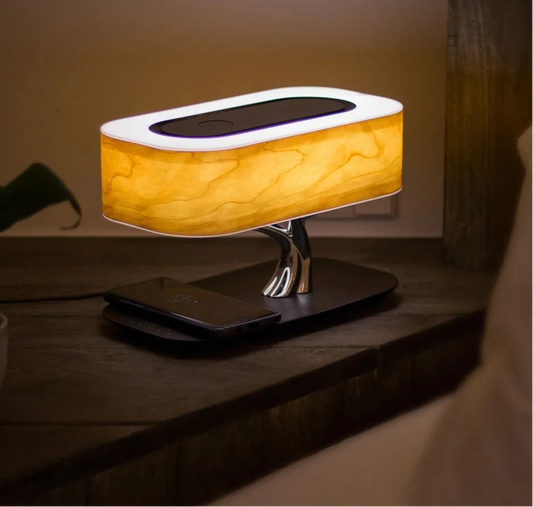 Lampe de chevet avec chargeur telephone