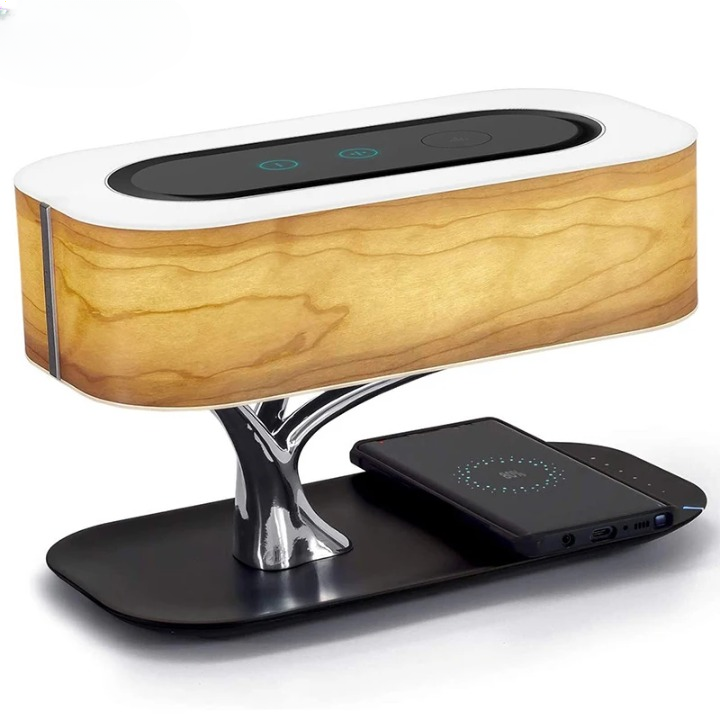 Lampe de chevet avec chargeur telephone