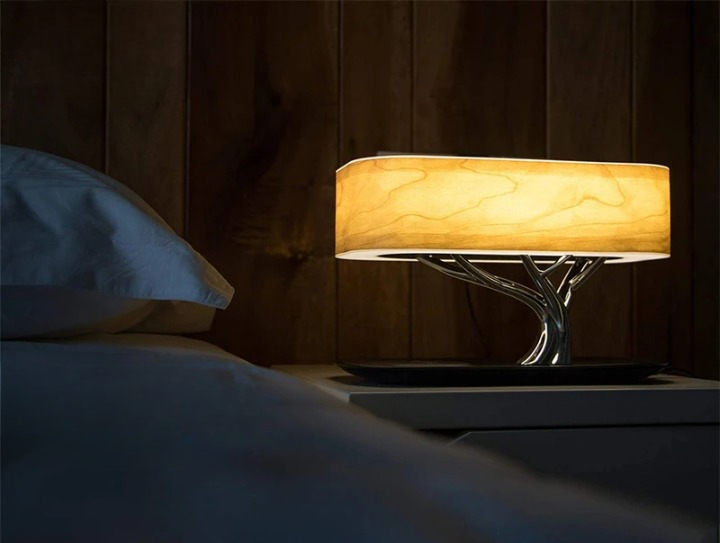 Lampe de chevet avec chargeur telephone