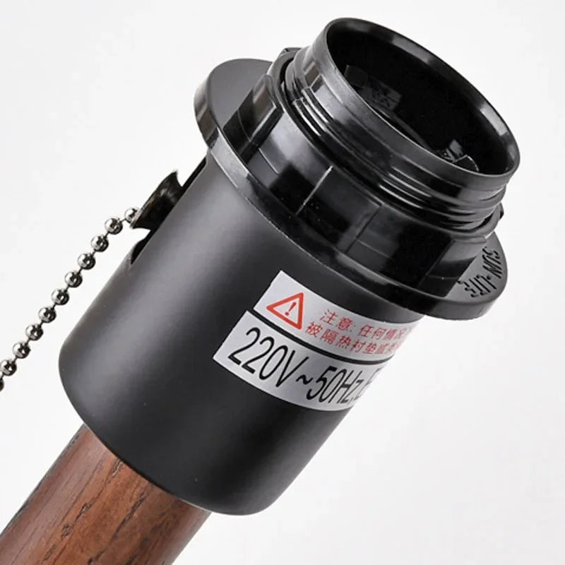 Lampe de chevet avec ficelle