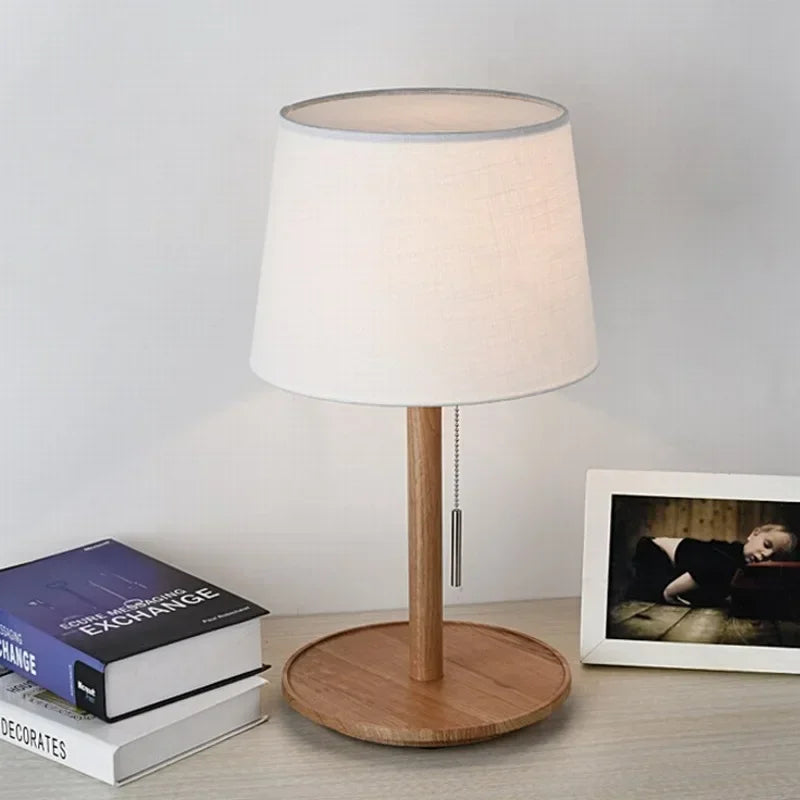 Lampe de chevet avec ficelle