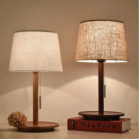 Lampe de chevet avec ficelle