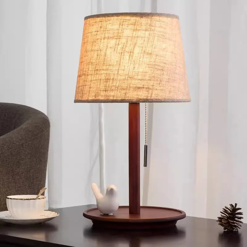 Lampe de chevet avec ficelle