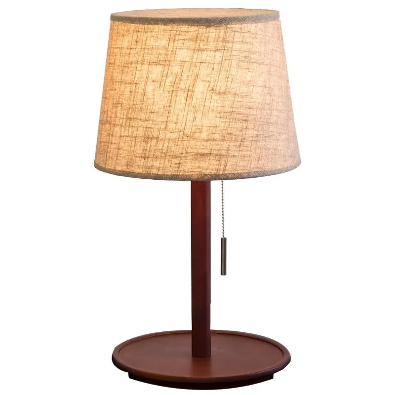 Lampe de chevet avec ficelle