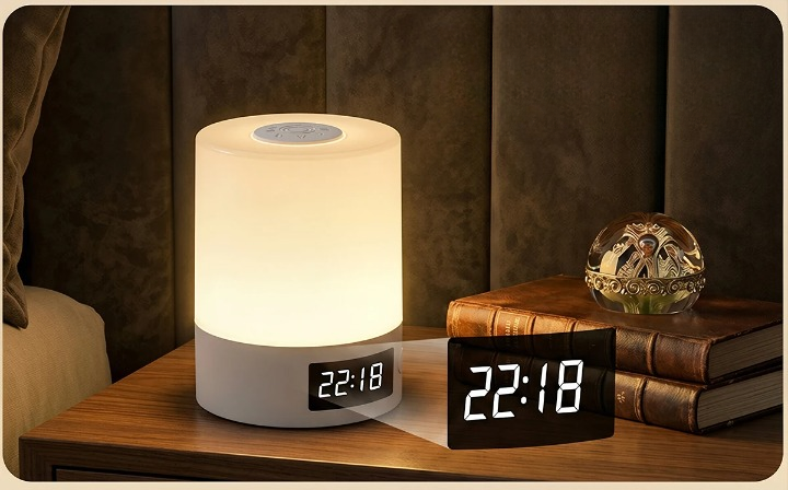 Lampe de chevet avec minuterie