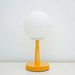 Lampe de chevet avec pied en bois - Vignette | Aura Douce 