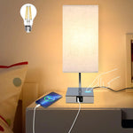 Lampe de chevet avec port USB C - Vignette | Aura Douce 