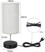 Lampe de chevet avec port USB C - Vignette | Aura Douce 