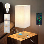 Lampe de chevet avec port USB C - Vignette | Aura Douce 