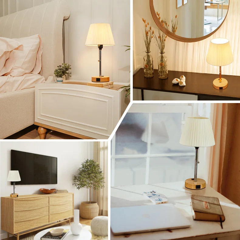 Lampe de chevet avec prise usb