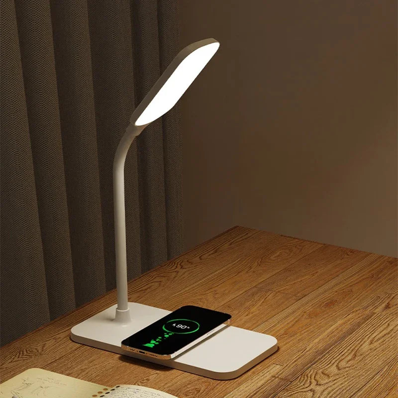 Lampe de chevet avec station de chargement